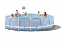 Каркасный бассейн круглый INTEX Prism Frame Pool 457х122 (26726)