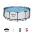 Круглый каркасный бассейн Bestway 427х122см+фильтр-насос, лестница, тент, 5612X